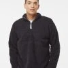 J. America Sherpa Quarter-Zip Pullover