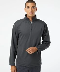 Badger Performance Fleece Quarter-Zip Pullover