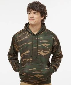 J. America Polyester Tailgate Hooded Sweatshirt