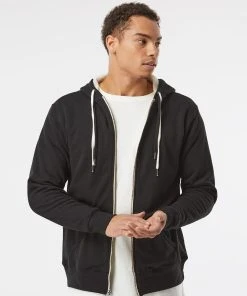 Independent Trading Co. Men's Sherpa-Lined Hooded Sweatshirt