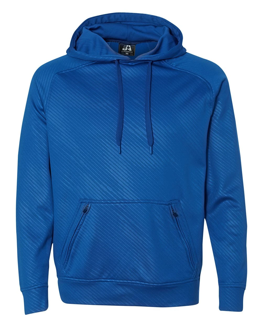 J. America Men's Volt Polyester Hooded Sweatshirt 1 J. America Men's Volt Polyester Hooded Sweatshirt