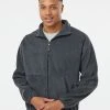 Burnside Polar Men's Fleece Full-Zip Jacket