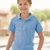 Jerzees Youth SpotShield 50/50 Polo