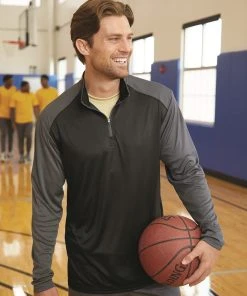 Badger Ultimate SoftLock™ Sport Quarter-Zip Pullover