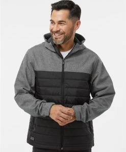 DRI DUCK Men's Pinnacle Soft Shell Puffer Jacket