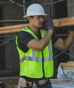 Kishigo Zippered Mesh Economy Class 2 Vest