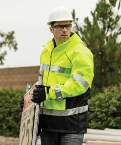 Kishigo Men's Premium Brilliant Series Class 3 Pro Parka