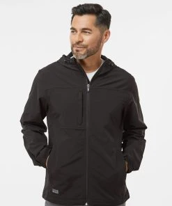 DRI DUCK Men's Apex Soft Shell Hooded Jacket