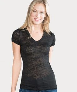 In Your Face Juniors Burnout T-Shirt