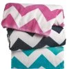 Carmel Towel Company Chevron Velour Beach Towel