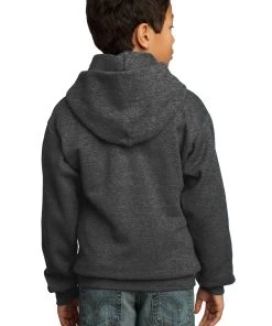 Port & Company Youth Core Fleece Pullover Hooded Sweatshirt -Bulkthreads store 87353003