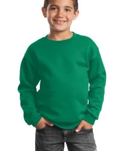 Port & Company Youth Core Fleece Crewneck Sweatshirt PC90Y -Bulkthreads store 87353589