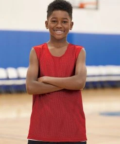 C2 Sport Youth Reversible Mesh Tank