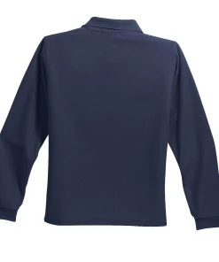 Port Authority Youth Long Sleeve Silk Touch Polo. Y500LS -Bulkthreads store 89182089