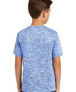 Sport-Tek Youth PosiCharge Electric Heather Tee YST390 -Bulkthreads store 89183298