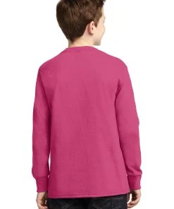 Port & Company Youth Long Sleeve Core Cotton Tee PC54YLS -Bulkthreads store 89547188