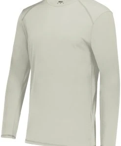 Q-Tees Augusta Youth Super Soft-Spun Poly Long Sleeve Tee -Bulkthreads store 89654470 scaled