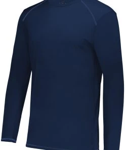 Q-Tees Augusta Youth Super Soft-Spun Poly Long Sleeve Tee -Bulkthreads store 89654484 scaled
