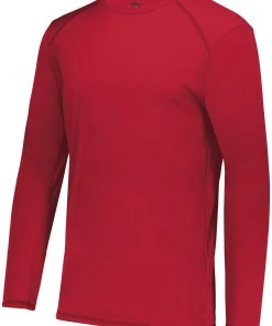 Q-Tees Augusta Youth Super Soft-Spun Poly Long Sleeve Tee -Bulkthreads store 89654550 scaled