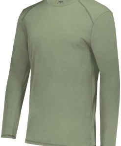 Q-Tees Augusta Youth Super Soft-Spun Poly Long Sleeve Tee -Bulkthreads store 89654656 scaled