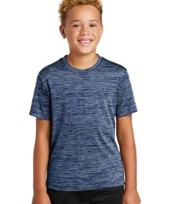 Sport-Tek Youth PosiCharge Electric Heather Tee YST390 -Bulkthreads store 89763685
