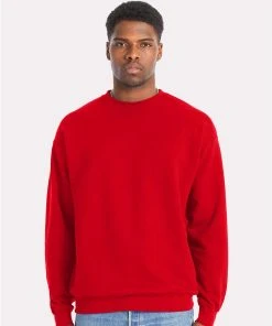 Hanes Men's Perfect Fleece Crewneck Sweatshirt -Bulkthreads store 97425 omf fl.1666110593228