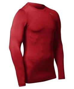 Champro Youth Lightning Compression Long Sleeve Shirt -Bulkthreads store CJ3 SCARLET BODY adaf4582 02b7 4d2d 9d42 b8f446260144