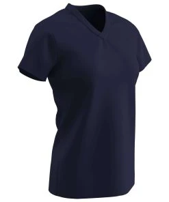 Champro Youth Star V-Neck Tee -Bulkthreads store Star Navy 475b32d1 1b61 443e 89ba fd39559f44f8