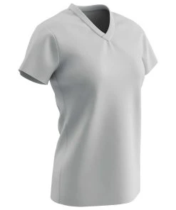 Champro Youth Star V-Neck Tee -Bulkthreads store Star White eff43aaa bd19 4e52 8e65 6aa53bbfdfcc