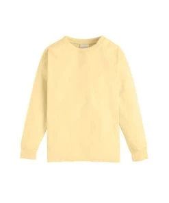 ComfortWash By Hanes Garment Dyed Youth Long Sleeve T-Shirt -Bulkthreads store gdh275 bf p.1665001818778